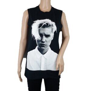 Justin Bieber Purpose Tour Black Tank Top